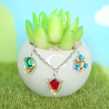 Load image into Gallery viewer, Gemstone Trio Necklace