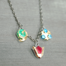 Load image into Gallery viewer, Gemstone Trio Necklace