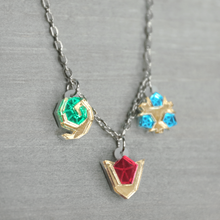 Load image into Gallery viewer, Gemstone Trio Necklace