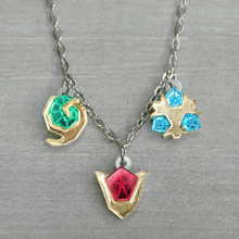 Load image into Gallery viewer, Gemstone Trio Necklace