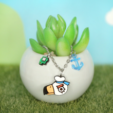 Load image into Gallery viewer, Sailor Seagull Necklace