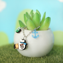 Load image into Gallery viewer, Sailor Seagull Necklace