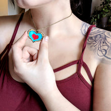 Load image into Gallery viewer, Twilight Heart Necklace