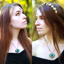 Load image into Gallery viewer, Twilight Heart Necklace