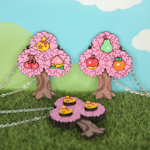 Load image into Gallery viewer, Fruit 'n Bells Sakura Necklace