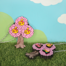 Load image into Gallery viewer, Fruit 'n Bells Sakura Necklace