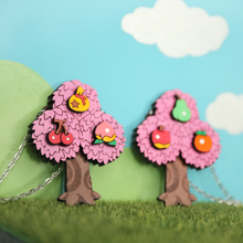 Load image into Gallery viewer, Fruit &#39;n Bells Sakura Necklace