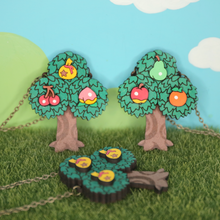 Load image into Gallery viewer, Fruit 'n Bells Tree Necklace