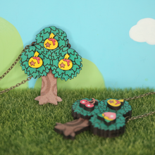 Load image into Gallery viewer, Fruit 'n Bells Tree Necklace