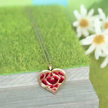 Load image into Gallery viewer, Filigree Heart Necklace