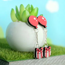 Load image into Gallery viewer, Gift Balloon Earrings