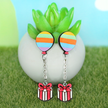 Load image into Gallery viewer, Bunny Balloon Earrings