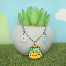 Load image into Gallery viewer, Tuneful Turtle Necklace